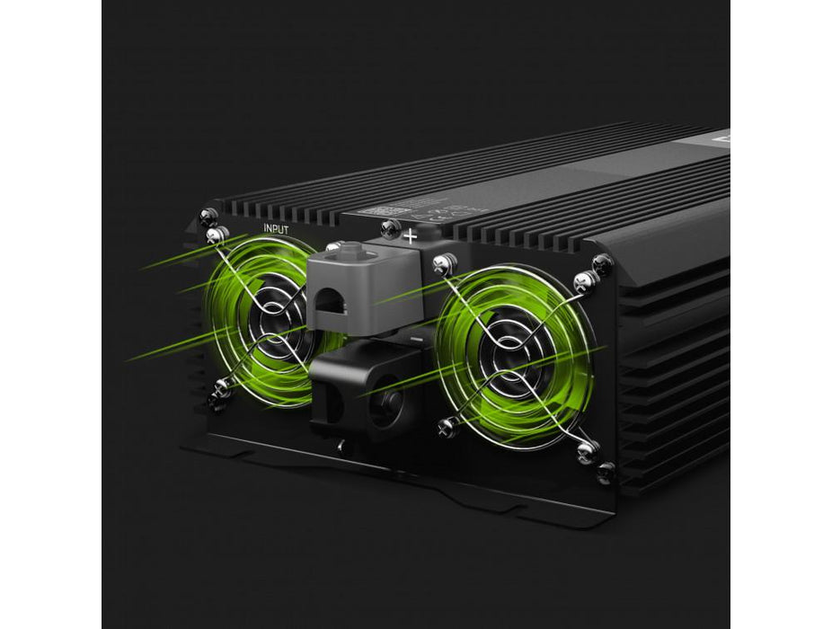 Inverter PRO GREEN CELL, 12/220V, DC/AC, 3000W/6000W, Modified sine wave