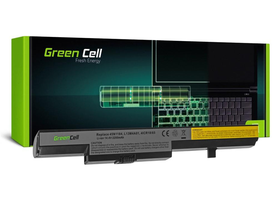 Laptop battery GREEN CELL, Lenovo B40 B50 G550s N40 N50 45N1184, 14.4V, 2200mAh