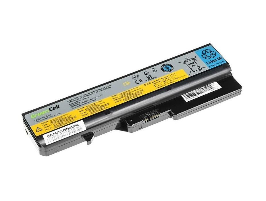 Battery for laptop GREEN CELL, IBM Lenovo B570 G560 G570 G575 G770 G780 IdeaPad Z560 Z565 Z570 Z585, 10.8V, 4400mAh