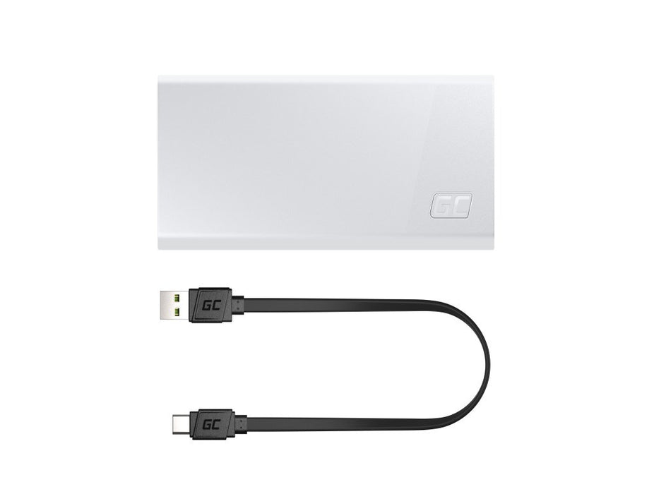 Green Cell PBGC03SW power bank Lithium Polymer (LiPo) 20000 mAh White