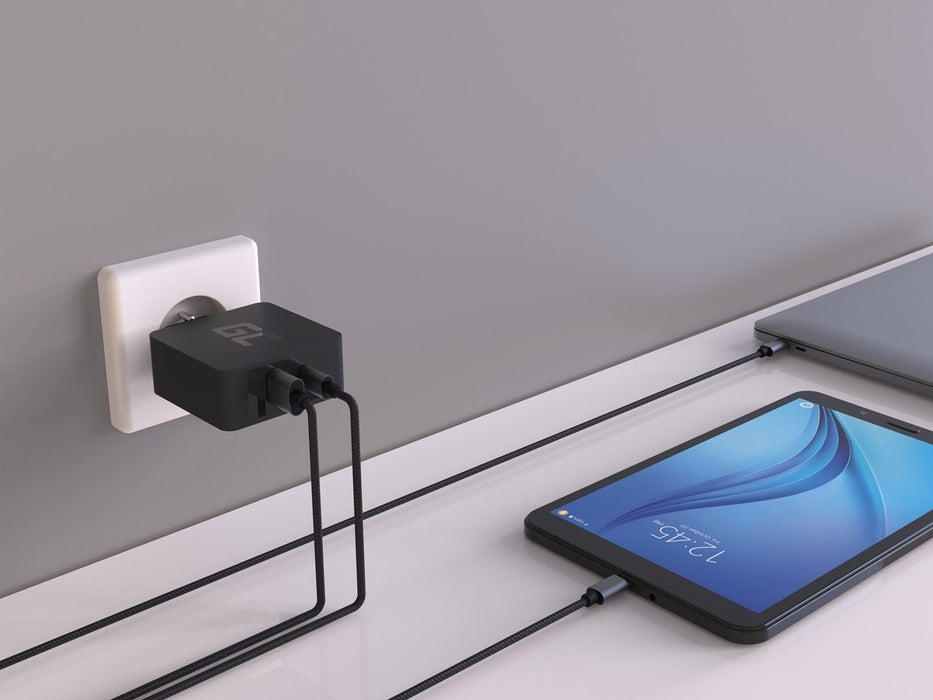 Green Cell CHAR10 mobile device charger Black Indoor