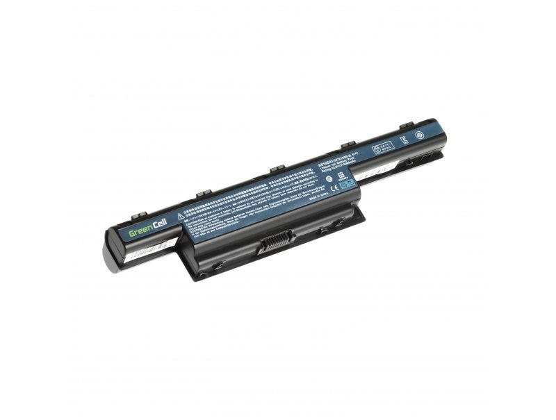 Laptop battery GREEN CELL, Acer Aspire 5733 5741 5742 5742G 5750G E1-571 TravelMate 5740 5742 AS10D31, 11.1V, 6600mAh