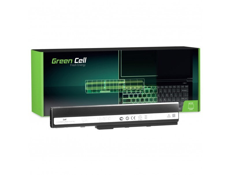 Battery for laptop GREEN CELL, Asus K52 K52J K52F K52JC K52JR, 10.8V, 4400mAh