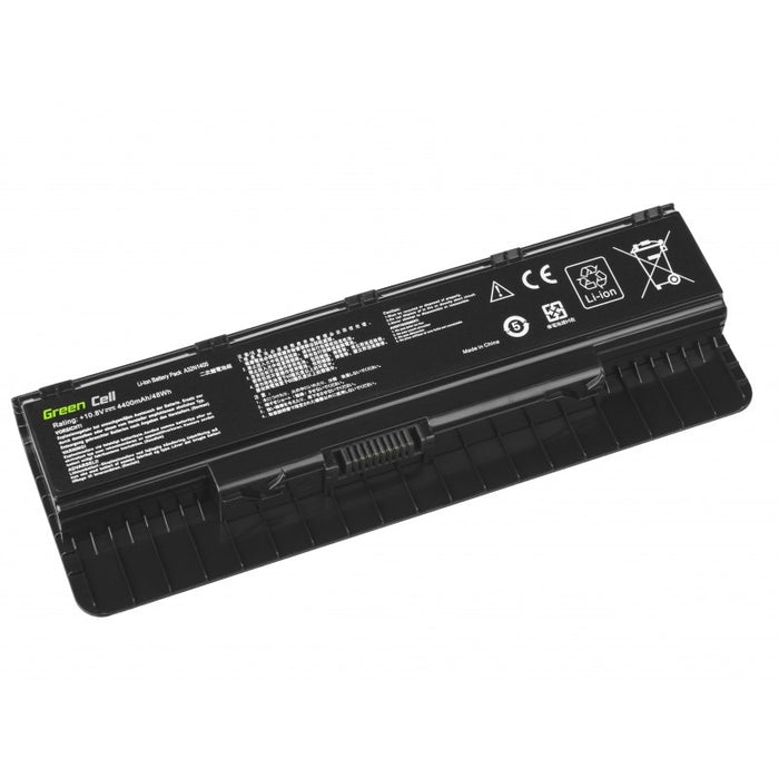 Battery for laptop GREEN CELL, Asus A32N1405, G551, G551J, G551JM, G551JW, G771, G771J, G771JM, G771JW, N551, N551J, N551JM, N551JW, N551JX, 10.8V, 4400mAh