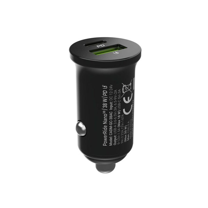 Car Charger Green Cell CADM-GC-38AC Black 38 W