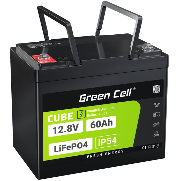 Battery for Uninterruptible Power Supply System UPS Green Cell LFPGC12V60AH 60 Ah 768 Wh