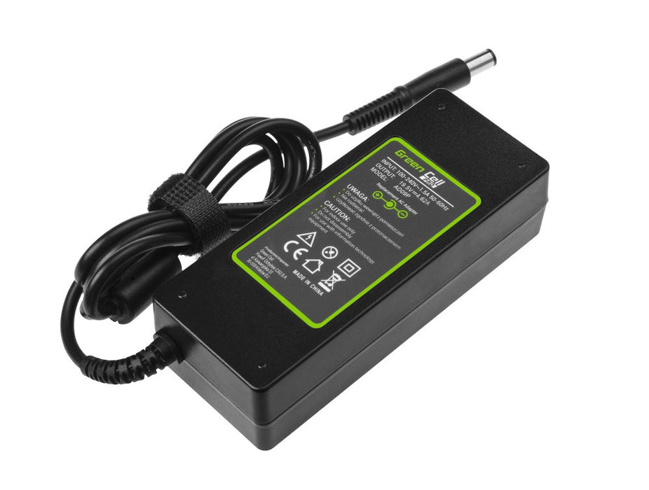 Power supply for laptop GREEN CELL, AC Adapter for DELL PRO Charger / AC Adapter 19.5V 3.34A 65W for Dell Latitude E6330 E6410 E6430 E6530 E7440 Inspiron 15 5558 15R N5110