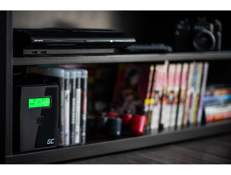 Green Cell UPS05 uninterruptible power supply (UPS) Line-Interactive 2 kVA 1200 W 5 AC outlet(s)