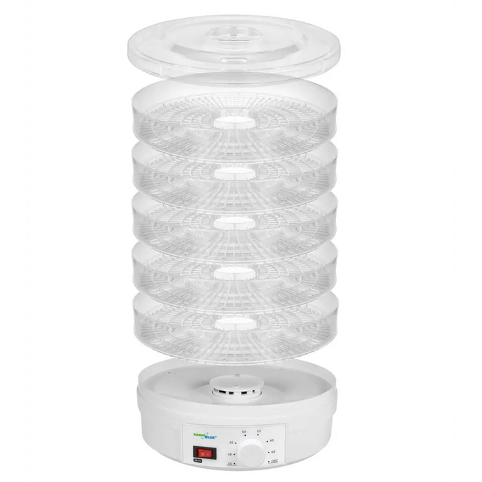 GreenBlue GB190 - 350 W - 5 Separate Compartments - 35 to 70 ° C - Dryers for mushrooms vegetables