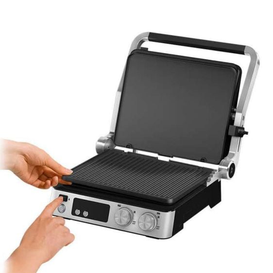 Grill BRAUN MultiGrill 7 CG 7040 2000 W Black/Stainless steel - Грилове и скари<<<Уреди за кухня<<<Малки
