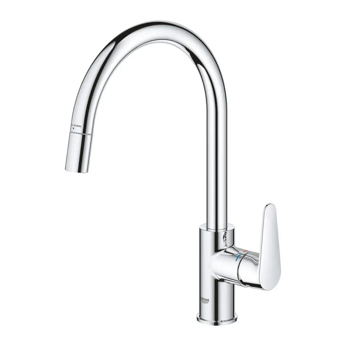 GROHE baucurve 30547000 Single lever kitchen sink mixer Chrome - Kitchen tapsAGD-BAT<<<Home Appliance