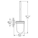 GROHE START TOILET BRUSH - Аксесоари за баня<<<Аксесоари за баня<<<Баня<<<Praktiker&&&Аксесоари за баня<<<Аксесоари за