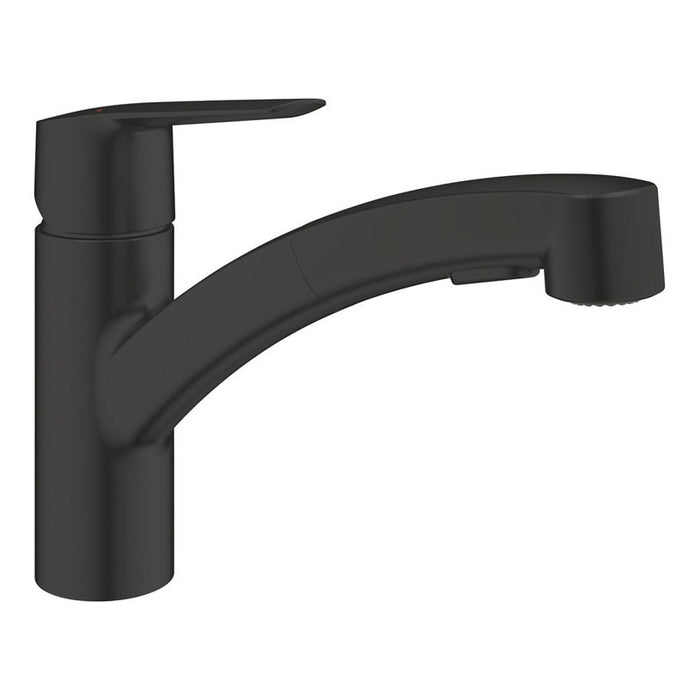 GROHE START DUAL BLACK KITCHEN FAUCET