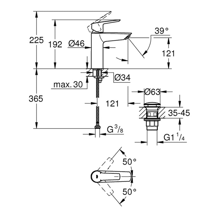 GROHE START M FAUCET
