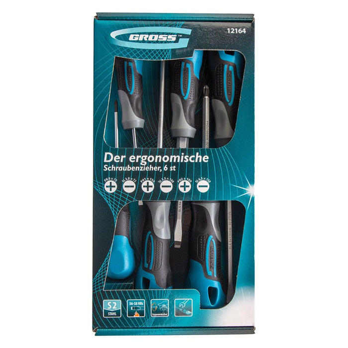 SCREWDRIVER SET 6PCS GROSS