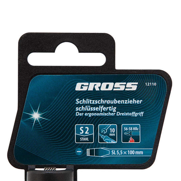 SCREWDRIVER STRAIGHT 5.5X100MM GROSS