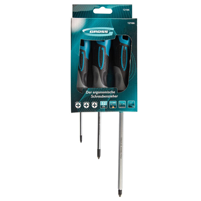 SCREWDRIVER SET 3PCS GROSS