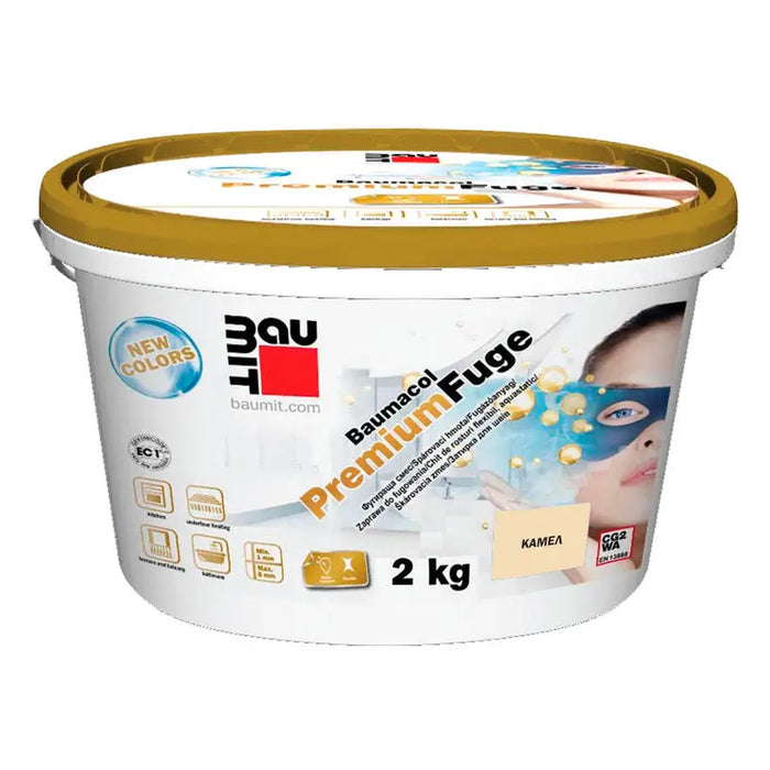 GROUTING MIXTURE BAUMACOL PREMIUM BAUMIT CAMEL - Фуги<<<Лепила за плочки фуги силикони и