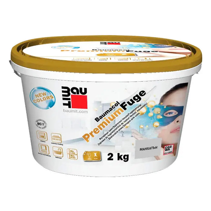 GROUTING MIXTURE BAUMACOL PREMIUM BAUMIT MANHATTAN - Фуги<<<Лепила за плочки фуги силикони и