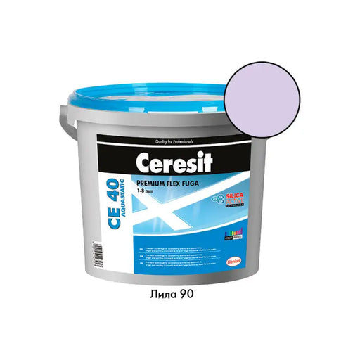 GROUTING MIXTURE CERESIT CE 40 LILA 90 - Фуги<<<Уплътнители и фуги<<<Строителни