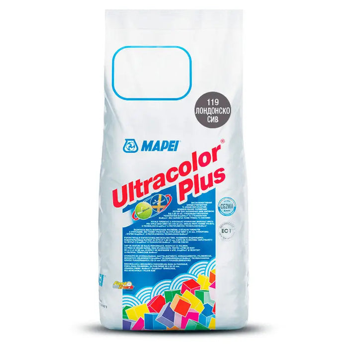 GROUTING MIXTURE ULTRACOLOR PLUS MAPEI LONDON GRAY - Фуги<<<Лепила за плочки фуги силикони и