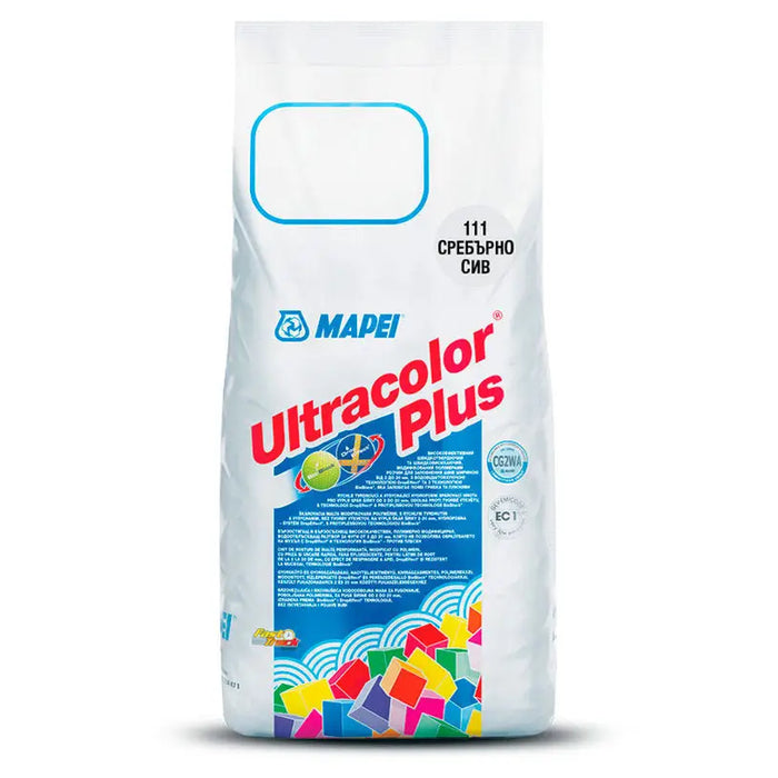 GROUTING MIXTURE ULTRACOLOR PLUS MAPEI SILVER GRAY 111 - Фуги<<<Лепила за плочки фуги силикони и