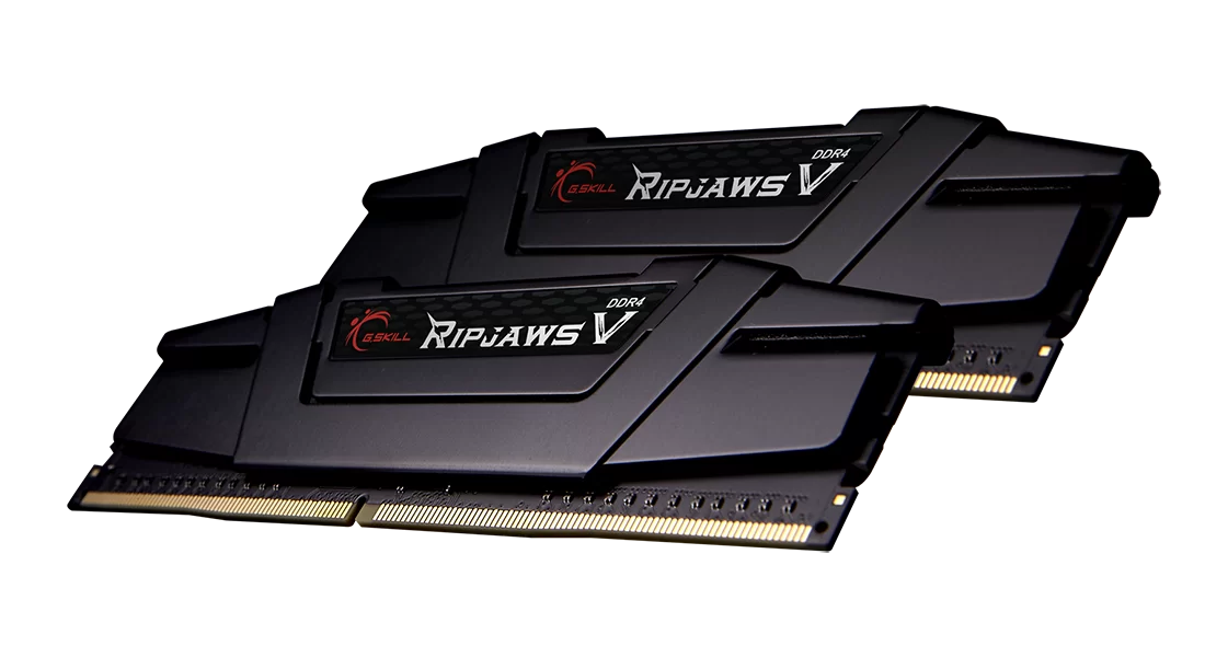 Memory G.SKILL Ripjaws V Black 16GB(2x8GB) DDR4 3200MHz F4-3200C16D-16GVKB