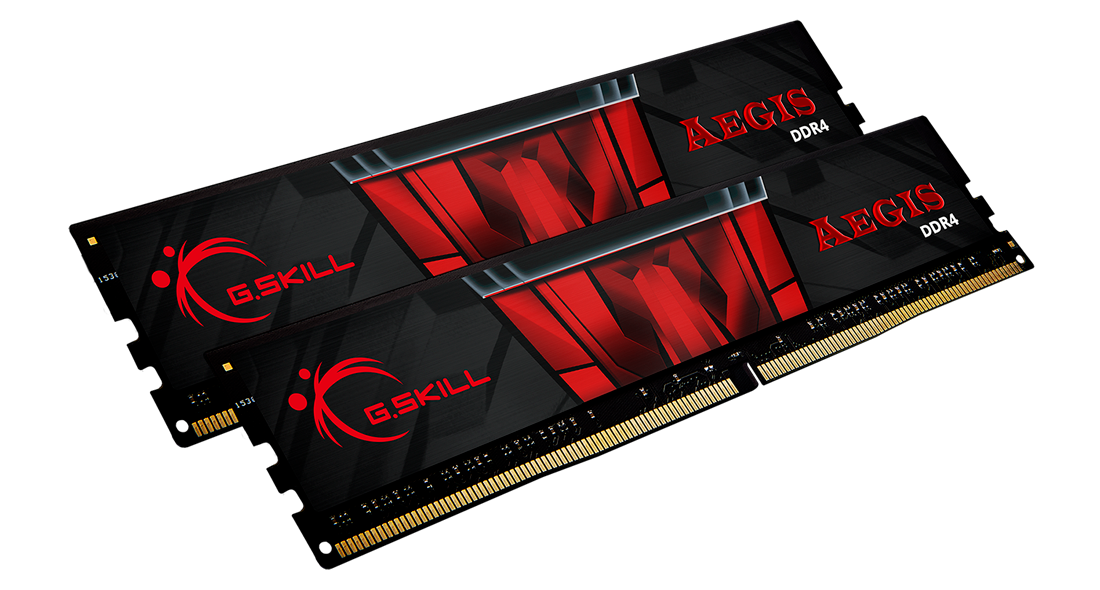 Memory G.SKILL Aegis 32GB(2x16GB) DDR4 PC4-25600 3200MHz F4-3200C16D-32GIS