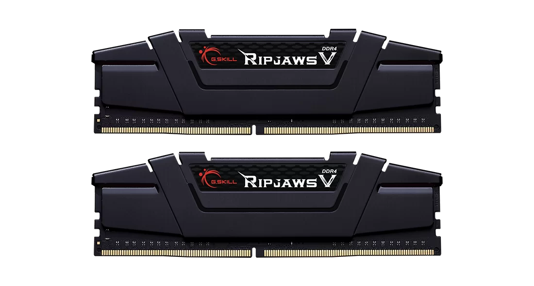 Memory G.SKILL Ripjaws V Black 32GB(2x16GB) DDR4 3600MHz F4-3600C18D-32GVK
