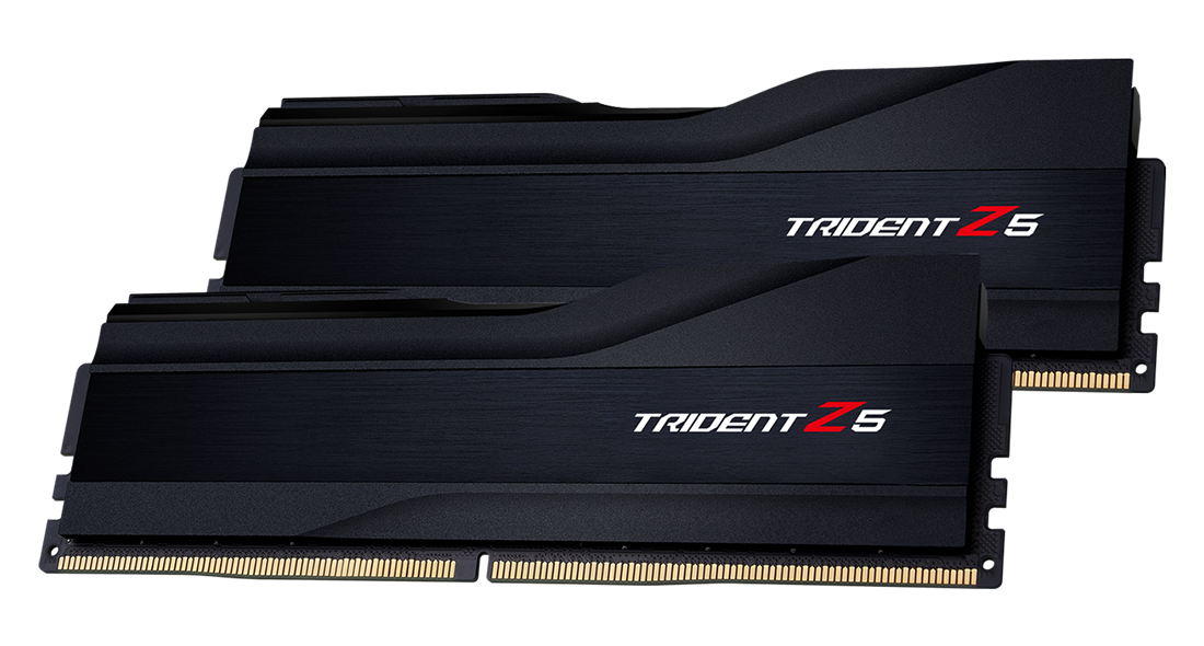 Memory G.SKILL Trident Z5 Black 32GB(2x16GB), DDR5, 5600MHz, F5-5600J3636C16GX2-TZ5K