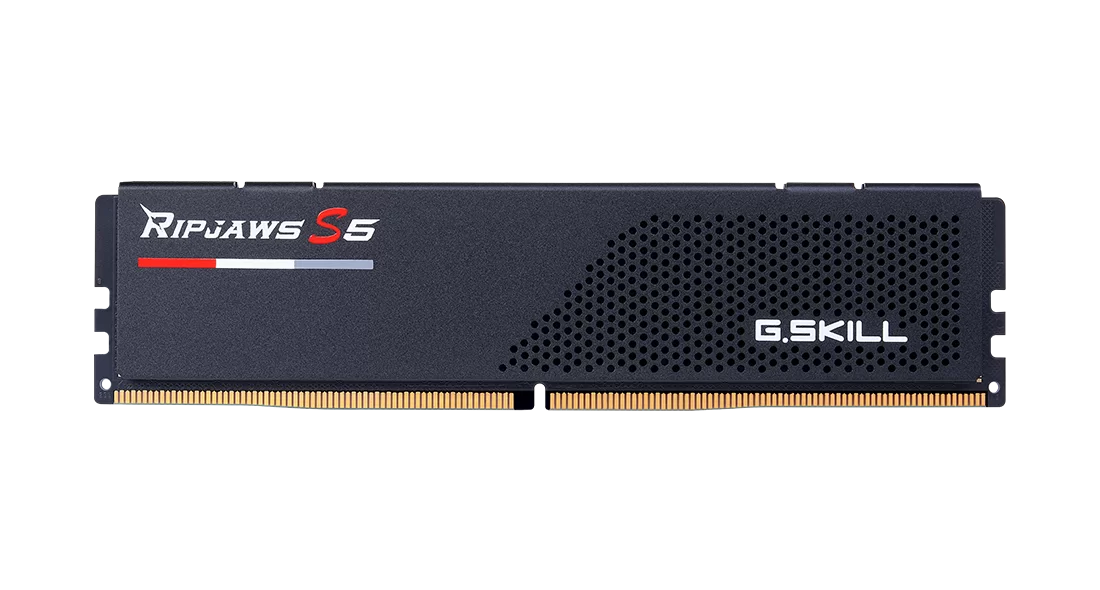 Memory G.SKILL Ripjaws S5 Black 32GB(2x16GB) DDR5 6400MHz CL32 F5-6400J3239G16GX2-RS5K