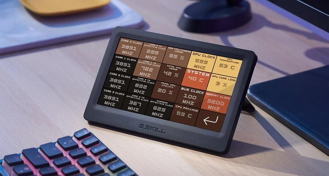 Command panel G.SKILL WigiDash, 7", USB