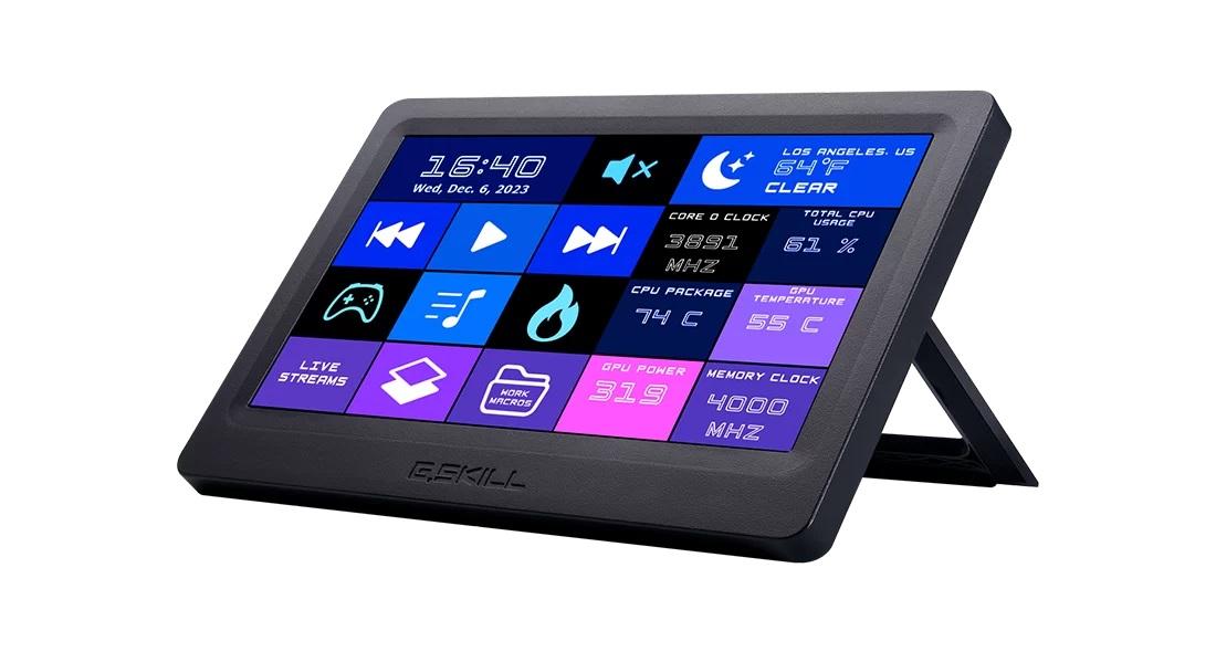 Command panel G.SKILL WigiDash, 7", USB