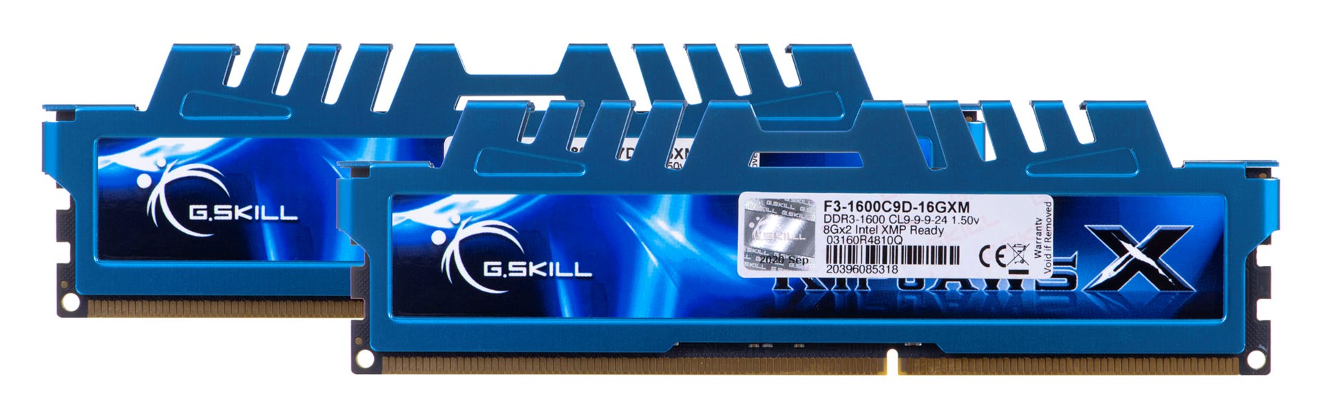 RAM Memory GSKILL PC3-12800 CL9 16 GB
