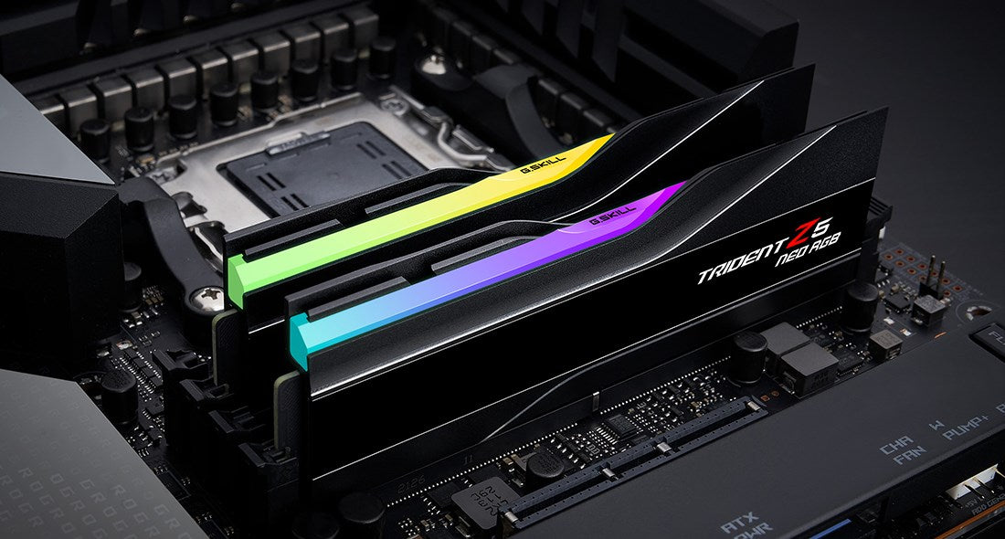 G.Skill Trident Z5 Neo RGB F5-6000J2636H48GX2-TZ5NR memory module 96 GB 2 x 48 GB DDR5 6000 MT/s 288-pin DIMM