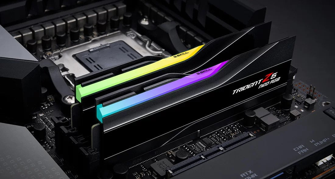 G.Skill Trident Z5 Neo RGB F5-6000J3244G64GX4-TZ5NR memory module 256 GB 4 x 64 GB DDR5 6000 MT/s