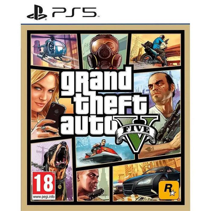 GTA V Game (PS5) - Игри<<<Конзоли и аксесоари<<<ТВ Аудио Gaming<<<ZoraSite