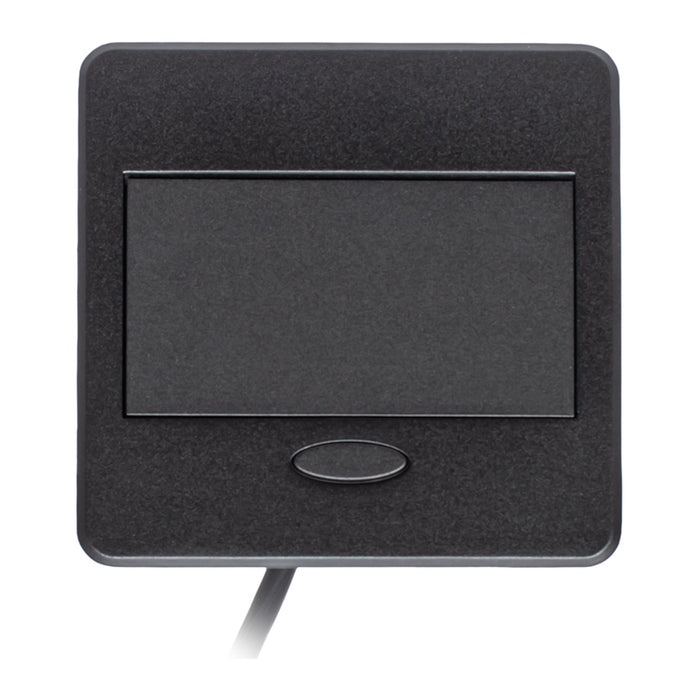 BUILT-IN SWITCH 1 SOCKET AND USB A+C AND CABLE BLACK GTV AVARO