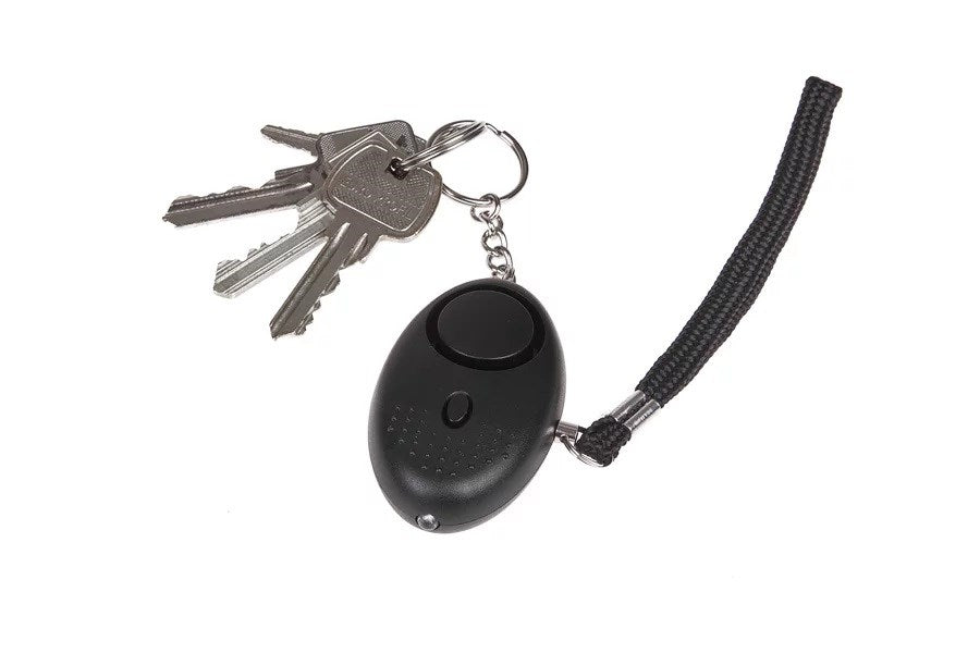 Personal alarm GUARD SCORPION siren 120 dB  LED flashlight Black (YC-003-BL)