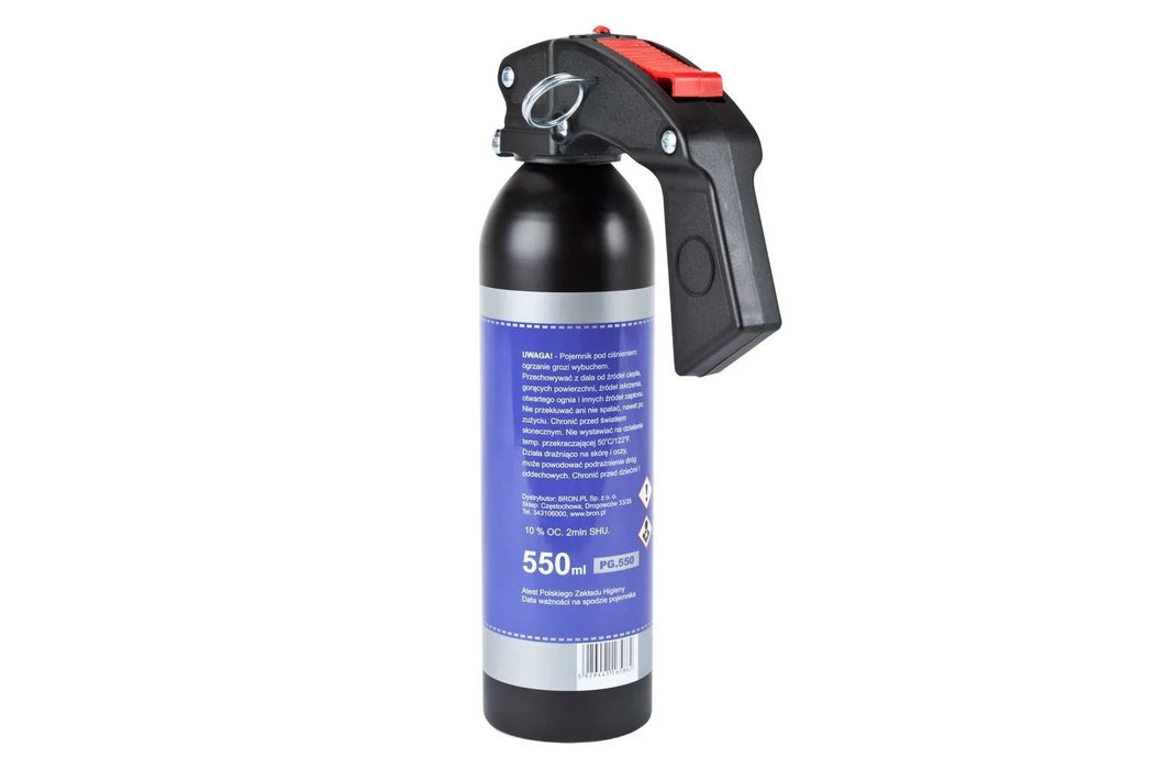 Pepper gas POLICE PERFECT GUARD 550 - 480 ml. gel - extinguisher (PG.550)