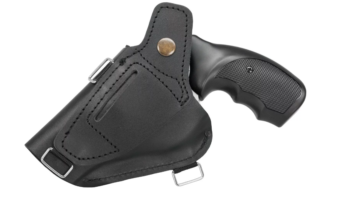 Leather holster for Zoraki K6L revolver with 2.5" barrel
