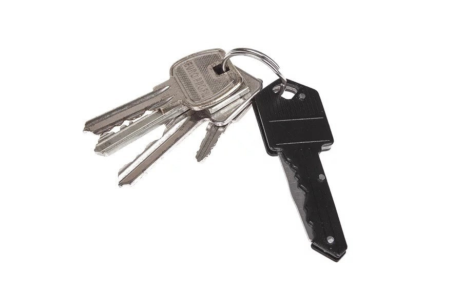 Knife GUARD KEY KNIFE key folding knife Black (YC-006-BL)