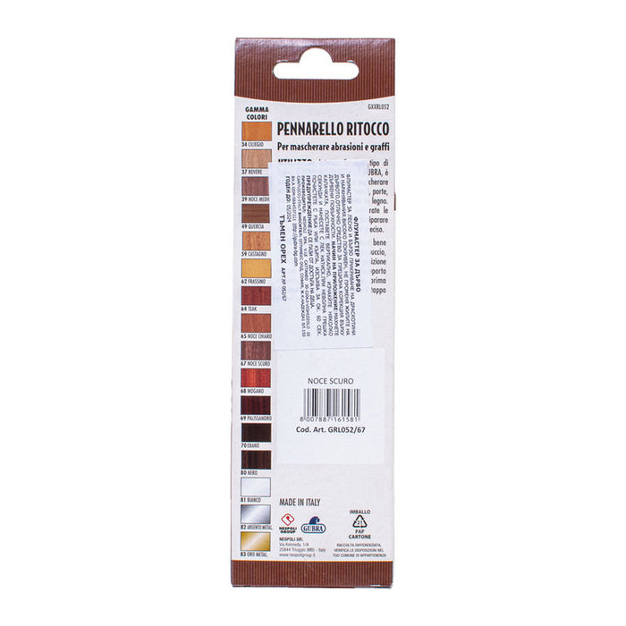 GUBRA SPONGE STICK WOOD MARKER