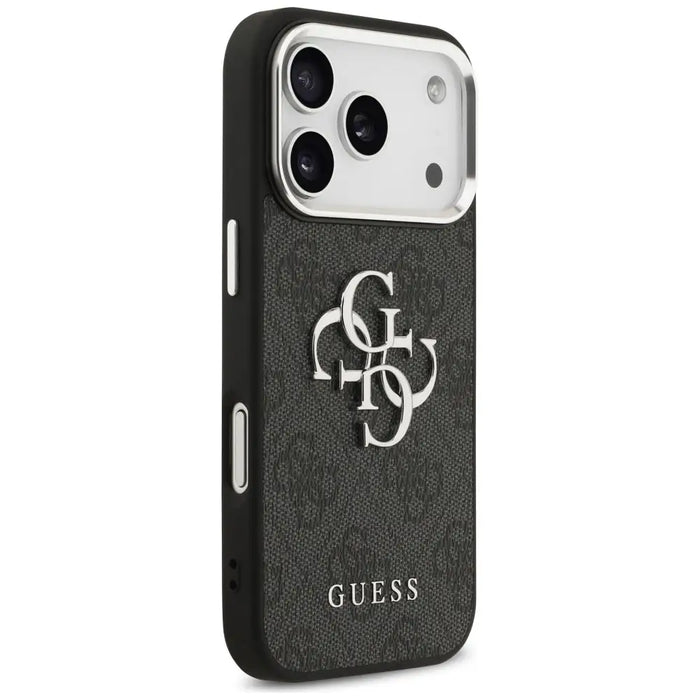 Guess 4G Big 4G Classic Logo case for iPhone 17 Pro Max - black - Cell phone cases and covers<<<HurtelXML