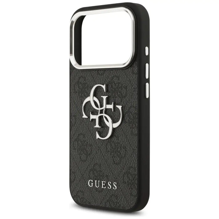 Guess 4G Big 4G Classic Logo case for iPhone 17 Pro Max - black - Cell phone cases and covers<<<HurtelXML