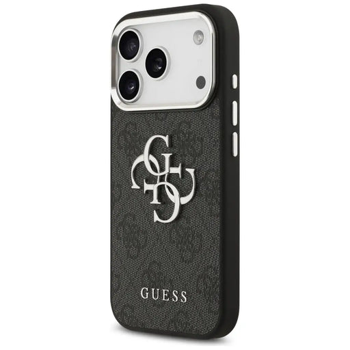Guess 4G Big 4G Classic Logo case for iPhone 17 Pro Max - black - Cell phone cases and covers<<<HurtelXML