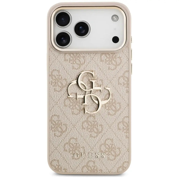 Guess 4G Big 4G Classic Logo Case for iPhone 17 Pro Max - Rose Gold - Cell phone cases and covers<<<HurtelXML