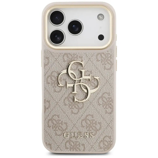Guess 4G Big 4G Classic Logo Case for iPhone 17 Pro - Rose Gold - Cell phone cases and covers<<<HurtelXML
