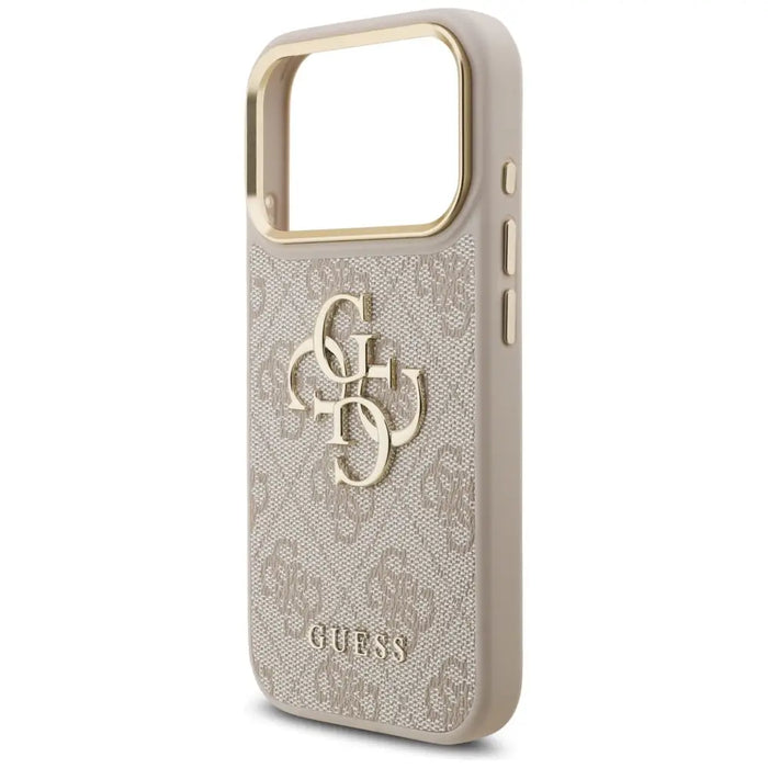 Guess 4G Big 4G Classic Logo Case for iPhone 17 Pro - Rose Gold - Cell phone cases and covers<<<HurtelXML