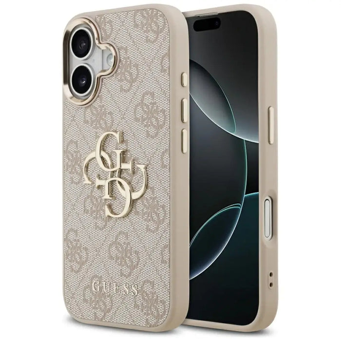 Guess 4G Big 4G Classic Logo Case for iPhone 17 - Rose Gold - Cell phone cases and covers<<<HurtelXML